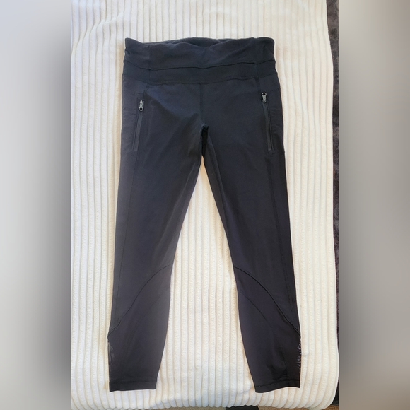 Lululemon athletica leggings sz 8 Brand New! BLACK. - Picture 1 of 10
